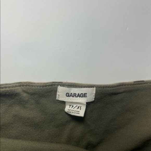 Garage green camp tube top size:tp/xs - Picture 2 of 2